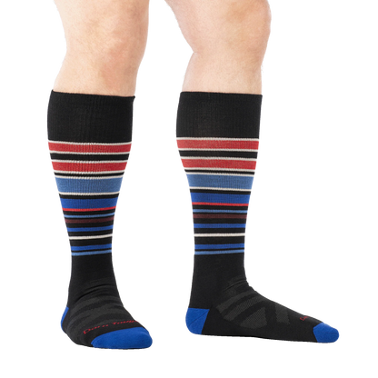 Men's Snowpack Over-the-Calf Midweight Ski & Snowboard Socks