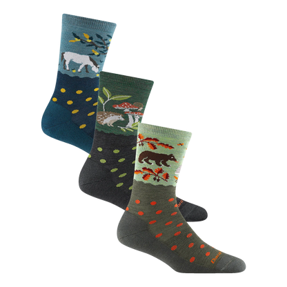 Women's Wildlife Lightweight Lifestyle Crew 3-Pack