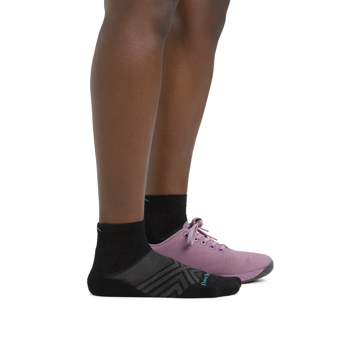 Women's Run Quarter Cushioned Ultra-Lightweight Running Socks