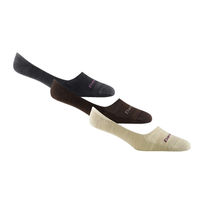 Women's No Show Invisible Lightweight Lifestyle 3-Pack