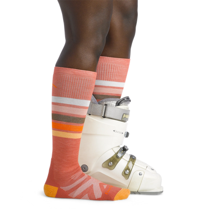Women's Snowburst Over-the-Calf Midweight Ski & Snowboard Sock - Last Chance
