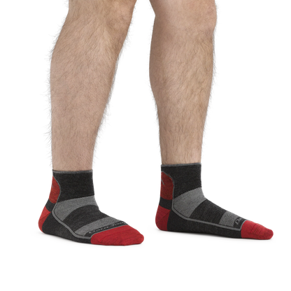 Men's 1715 Quarter Lightweight Running Socks