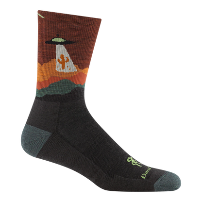 Men's Spaced Out Micro Crew Lightweight Hiking Socks
