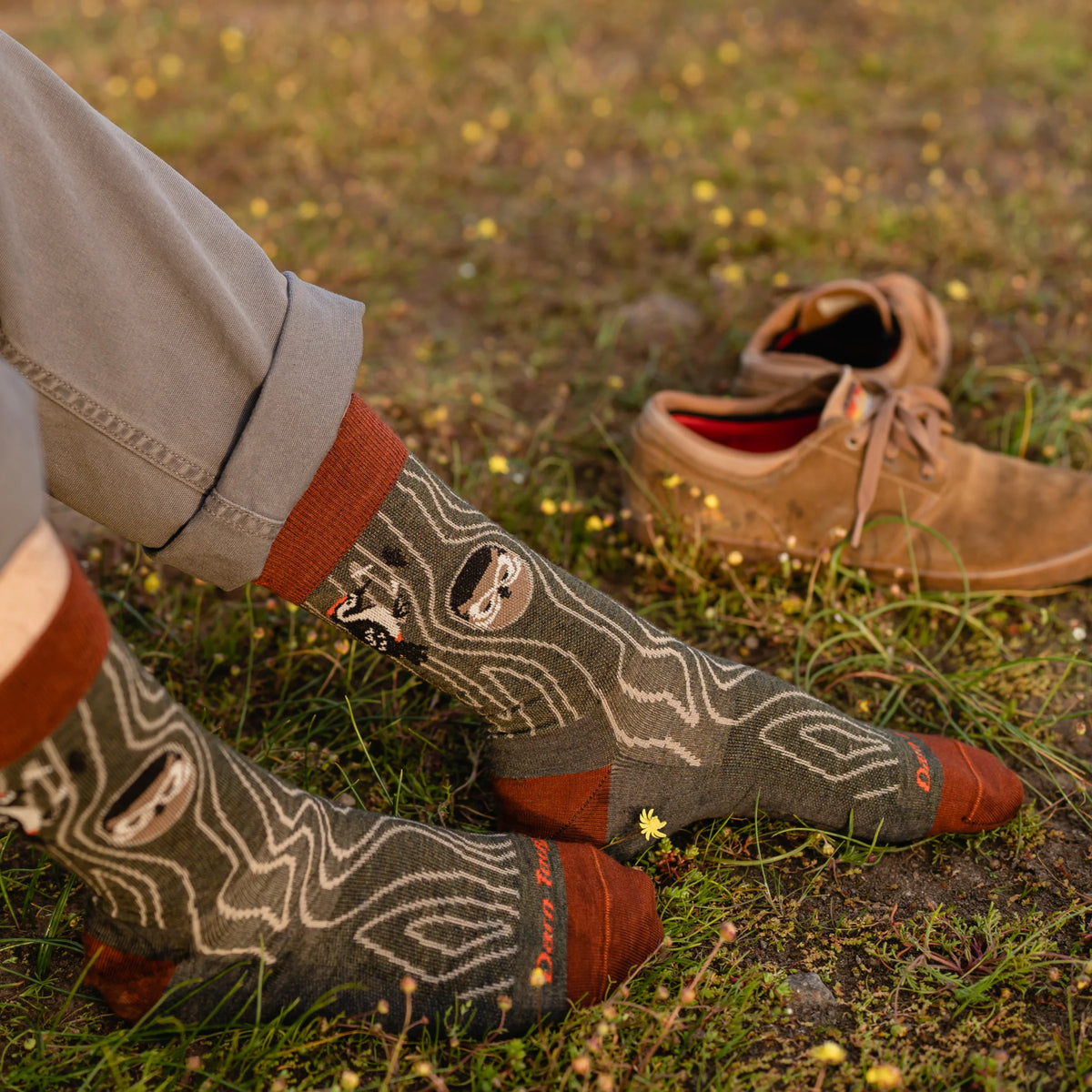 Men's Woody Crew Lightweight Lifestyle Socks