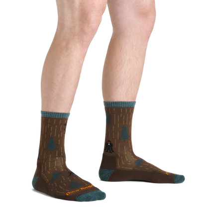 Men's Yarn Goblin Micro Crew  Lightweight Hiking Sock-Last Chance
